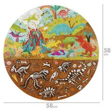 Puzzle Okrúhle 150 dielov bopp - Dinosaurus BRP002 - FLORASYSTEM