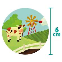 Hra Pexeso Boppi - Farmyard PG002 s obrázkami zvierat a farmárov.