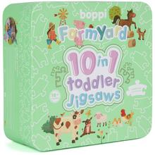 Puzzle boppi skladačka 10 v 1  - Farma - BTJ10-002 - FLORASYSTEM