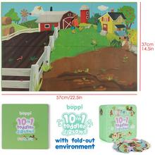 Puzzle boppi skladačka 10 v 1 - Farma