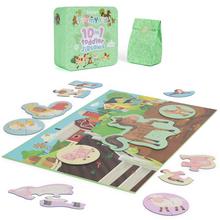 Puzzle boppi skladačka 10 v 1 - Farma