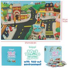 Puzzle boppi skladačka 10 v 1 - Auta