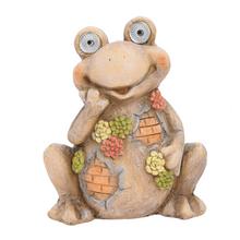 ŽABA HNEDÁ SOLAR MGO 28,8*19,7*23,5CM - Solárne | FLORASYSTEM