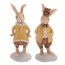 ZAJAČIK HNE/ŽLTÝ MIX/2 POLY 7,5*6*18,5CM - FLORASYSTEM