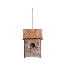 ZÁVES BÚDKA DREVO 7,5x5x11CM - FLORASYSTEM