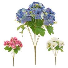 KYTICA HYDRANGEA,ZELEŇ MIX/3F 42CM - Hortenzie | FLORASYSTEM