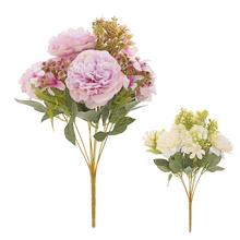 KYTICA PIVONKA,DROB.KVETY, ZELEŇ MIX/2F 38CM - Pivoňka | FLORASYSTEM