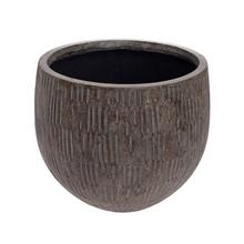 KV-37 OBAL UMELÝ KAMEŇ CREA LOTUS ŠEDÁ 32x32x27 - Mrazuvzdorná | FLORASYSTEM