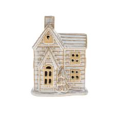 DOMČEK BIE/HNE LED PORCEL 9,3*6*12,4CM - FLORASYSTEM