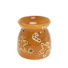 AROMALAMPA HNEDÁ VZ. PERNÍK DOLOMIT 10,8*10,8*11,3CM - FLORASYSTEM