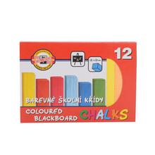 Krieda školská farebná - sada 12 farieb - Ostatní pomůcky | FLORASYSTEM