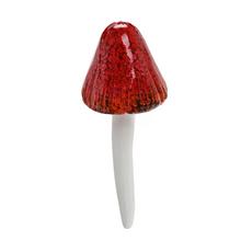 HRÍB ČER/BIELY  KERAM. 6,3*6,3*17,5CM - Huby | FLORASYSTEM