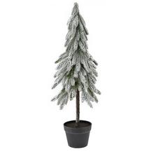 VIANOČNÝ STROMČEK V KVETINÁČI 28*28*90CM - Stromek | FLORASYSTEM