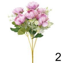 Kytica pivoniek so zeleným mixom, 33 cm.