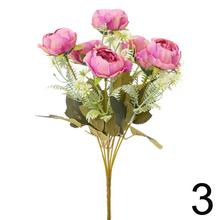 Kytica pivoniek so zeleným mixom, 33 cm.