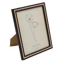 FOTORÁMIK čierny s korálkami 22x27cm/ 8x10cm - Fotorámečky | FLORASYSTEM