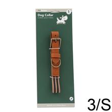 Luxusný psí obojok s pásikmi