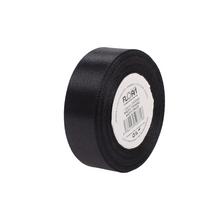 SATEN STUHA 20MM/15M ČIERNA FARBA 039 - Saténové | FLORASYSTEM