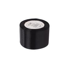 SATEN STUHA 38MM/15M ČIERNA FARBA 039 - Saténové | FLORASYSTEM