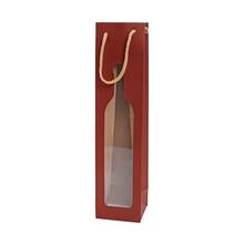 TAŠKA KRAF fľaša bordo 9x37+8,5cm  - Taška na fľašu 36x12x8cm | FLORASYSTEM