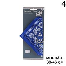 Obojok pre zvieratká šatka v červenej farbe