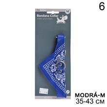 Obojok pre zvieratká šatka v červenej farbe