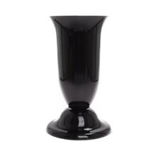 058 VÁZA UH 15 N ČIERNA 15xV30CM/ - Vázy hřbitovní | FLORASYSTEM
