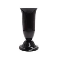 057 VÁZA STARÁ UH 15 VYS. ČIERNA/15xV37CM/ - Vázy hřbitovní | FLORASYSTEM