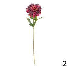 Umelé kvety Dália mix, 3 kusy, rôzne farby.
