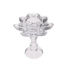 SVIETNIK sklo 12,3x12,3x14cm /510g - Sklenené svietniky | FLORASYSTEM