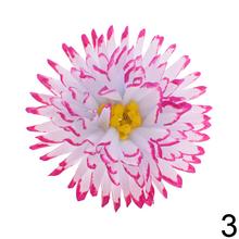 Umelé kvety Georgína vosková v žltej a fialovej farbe.