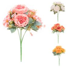 KYTICA PIVÓNIA x7 38CM MIX/4F - Pivoňka | FLORASYSTEM