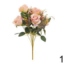 Kytica umelých ruží v mixe farieb.