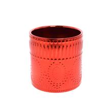 SUPER CENA OBAL cil keramika ČERVENÝ V14/13CM - Obal metal | FLORASYSTEM