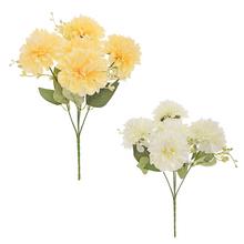 KYTICA DAHLIA x5 33CM MIX SVETLÉ 2F - Gerbera, jiřina | FLORASYSTEM