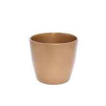 OBAL KER. HLADKÝ ZLATÝ ORO 20XV18CM - Obal metal | FLORASYSTEM