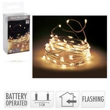 AX8702410 LED světélko / 40 / WW na drátku vnutit. - FLORASYSTEM