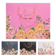 DARČEKOVÁ TAŠKA M 26x32CM KVETY - Taška M 32x26x10cm | FLORASYSTEM