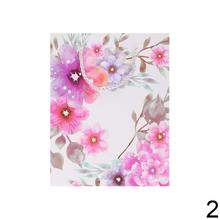 Darčeková taška s kvetinovým vzorom a glitrami.