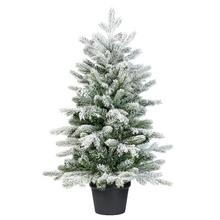 SUPER CENA VIANOČNÝ STROMČEK ZAŤAŽ. GRANDIS MINI TREE SO SNEHOM 63Xš.90CM - Stromky zatížené | FLORASYSTEM