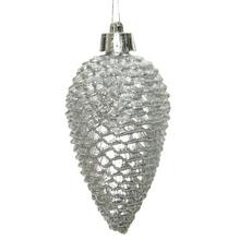 ŠIŠKY polyst. strieborné S/6 pr.4.5x8cm - FLORASYSTEM