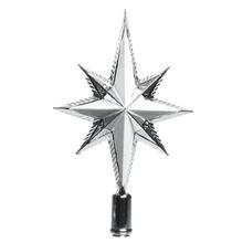 HVIEZDA /špic polyst. strieborný 6.5x14.5x 25.5cm - FLORASYSTEM