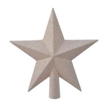 HVIEZDA /špic polyst. biela gliter 4.2cx19cx19cm - FLORASYSTEM