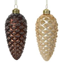 ŠIŠKA sklo / matná 2-farebná ass 6x6x12cm - Skleněné | FLORASYSTEM