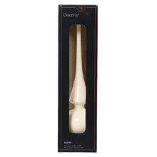 Biely sklenený špic na vianočný stromček