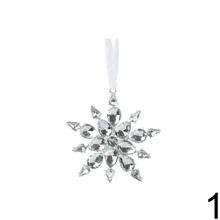 Vianočná dekorácia v tvare vločky z akrylu.