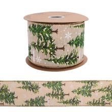 STUHA vian stromček 6,3cm/10m 5048 - Vánoční stuhy | FLORASYSTEM