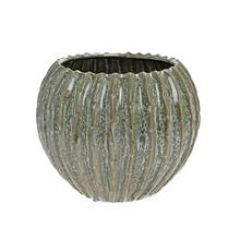 OBAL sľuda Jovi kvetináč zelený 23xh28,5CM - Obal jednobarevný | FLORASYSTEM