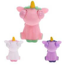 Stláčacie zvieratko Jednorožec 8cm - FLORASYSTEM
