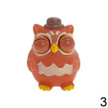 Stláčacie zvieratko Sova 7cm v rôznych farbách.